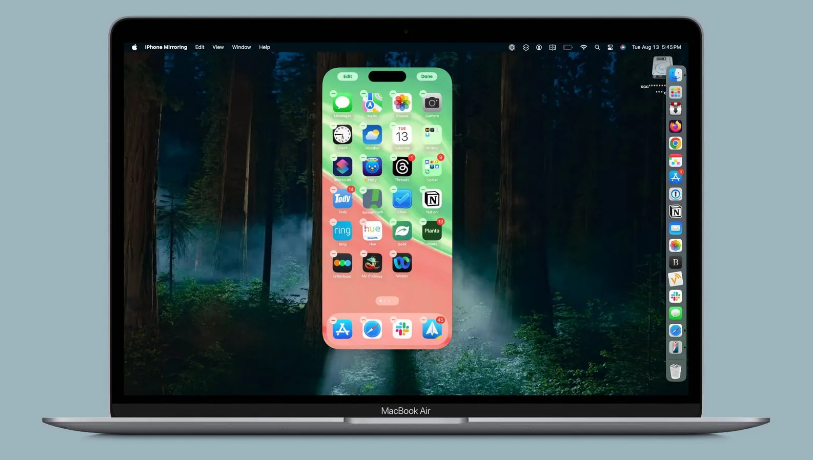 大岭山镇苹果手机维修分享苹果 macOS 15 Sequoia 和 iOS 18 的 iPhone 投屏功能升级 